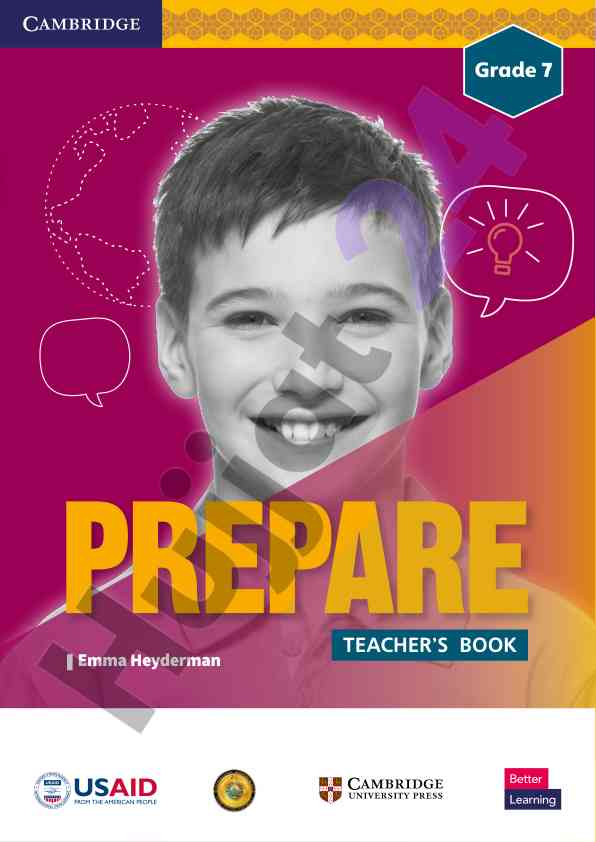 Teacher’s book for grade 7 english education