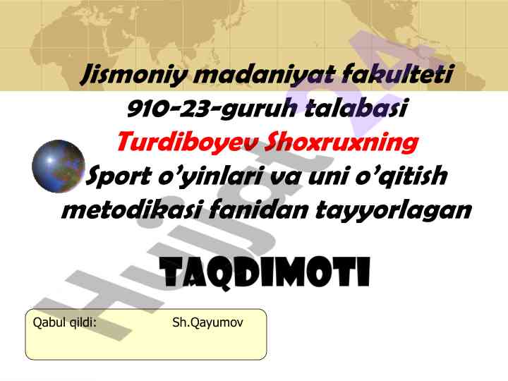 Voleybol o'yinida harakatlanish texnikasi metodikasi