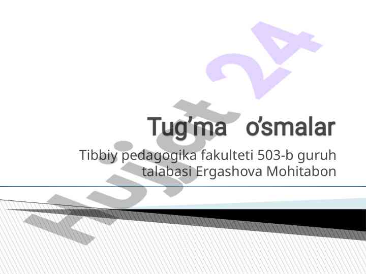 Teratomalar va ularning xususiyatlari