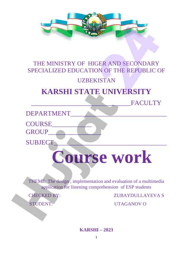 Design and evaluation of multimedia applications