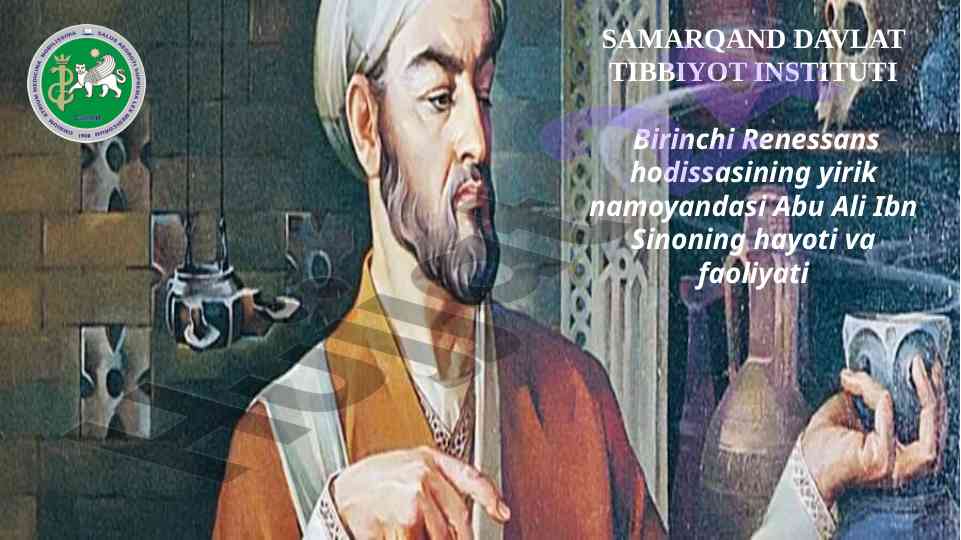 Ibn sino hayoti va faoliyati haqida ilmiy maqola