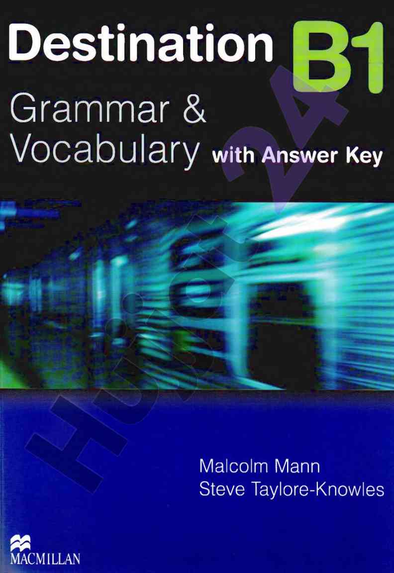Grammar and vocabulary guide with answer key