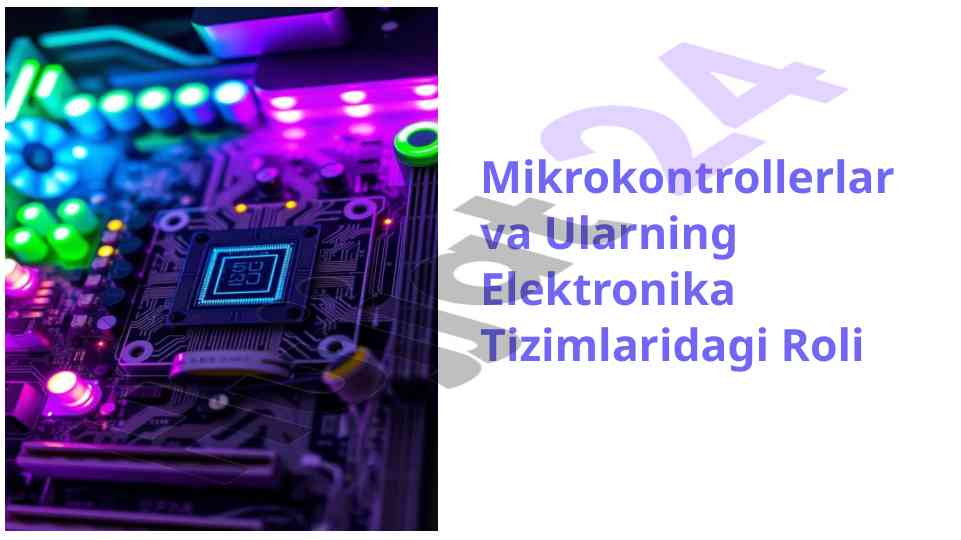 Mikrokontrollerlar va ularning elektronika tizimlaridagi roli
