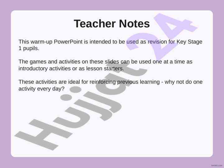 Engaging un-machine activities for key stage 1