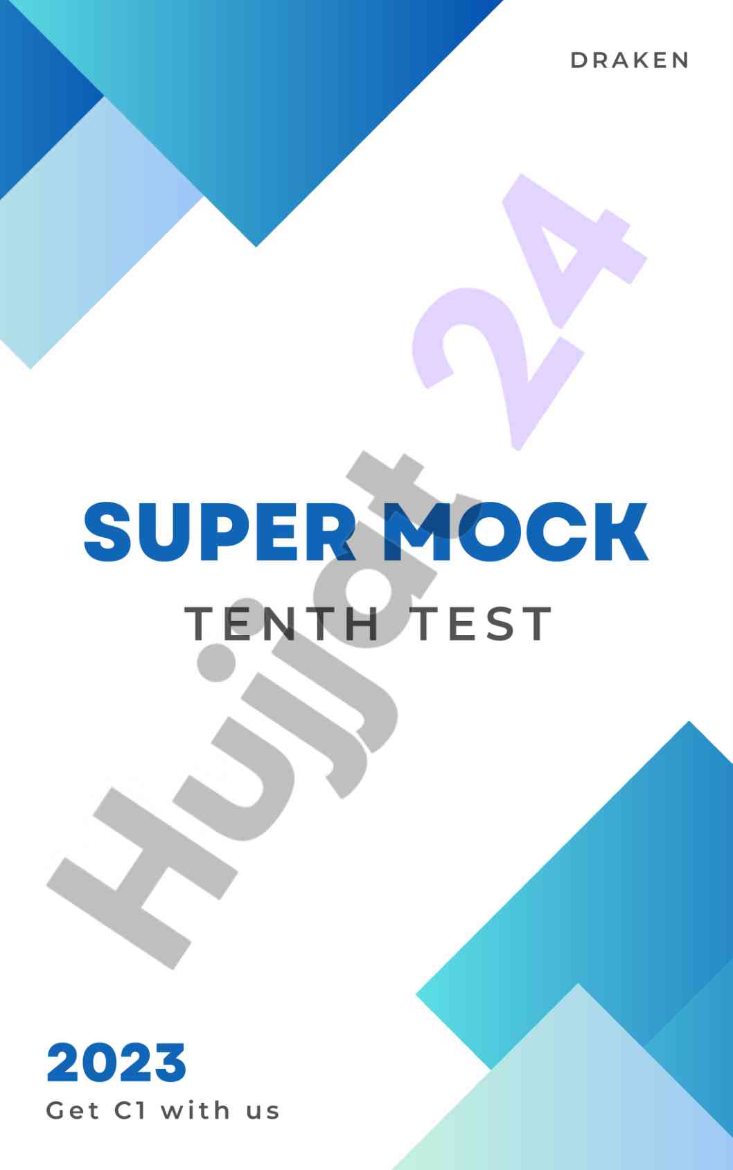 Listening test part 1 and student information form
