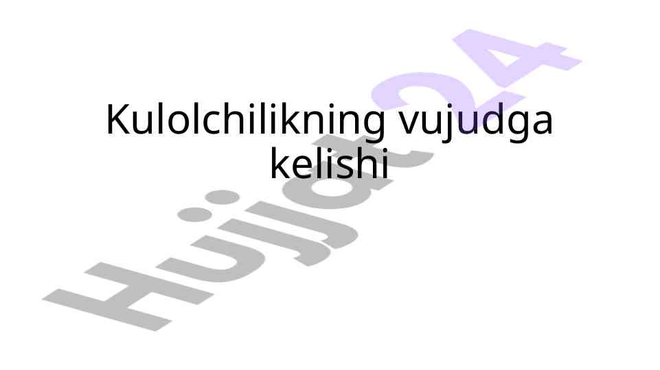 Kulolchilik tarixi va mahsulotlari tahlili