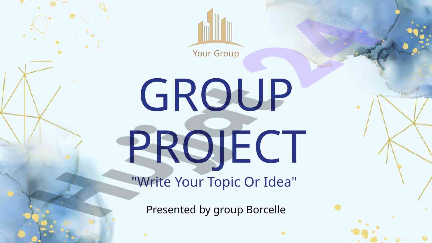 Group project overview and background analysis