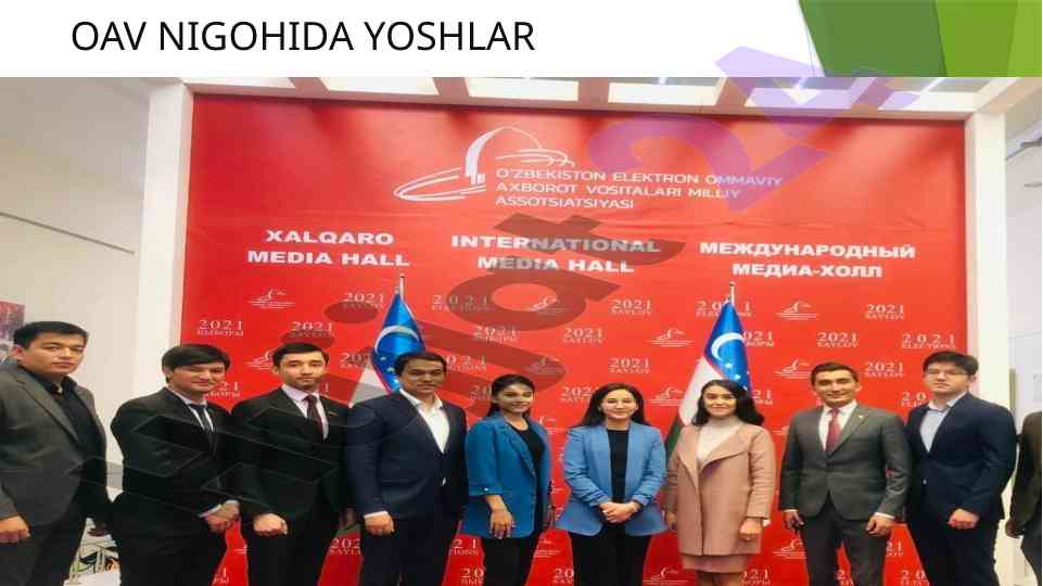 Oav va internetning yoshlar hayotidagi roli