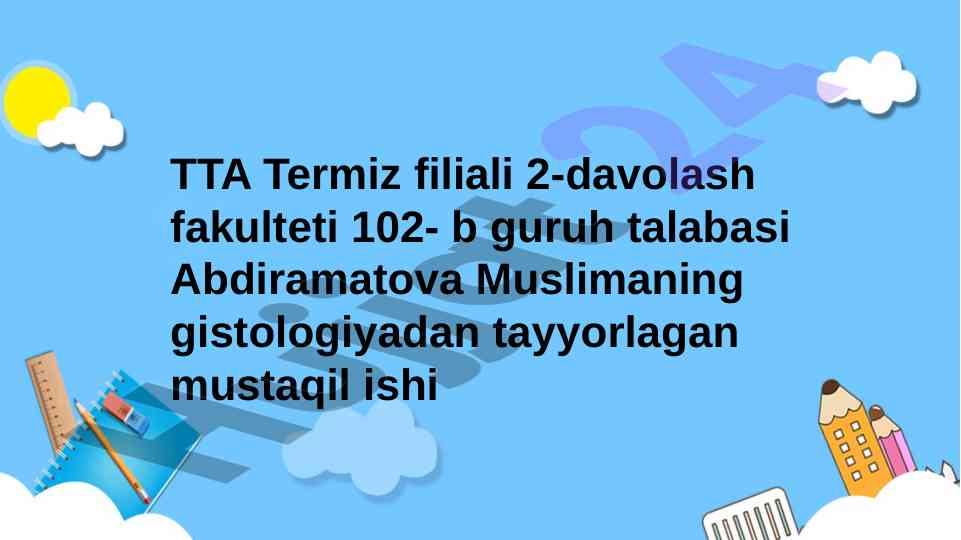 Hujayra apoptozi va uning biologik ahamiyati