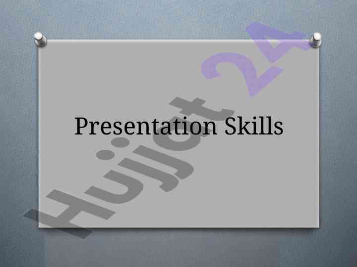 Effective presentation skills and techniques for audiences