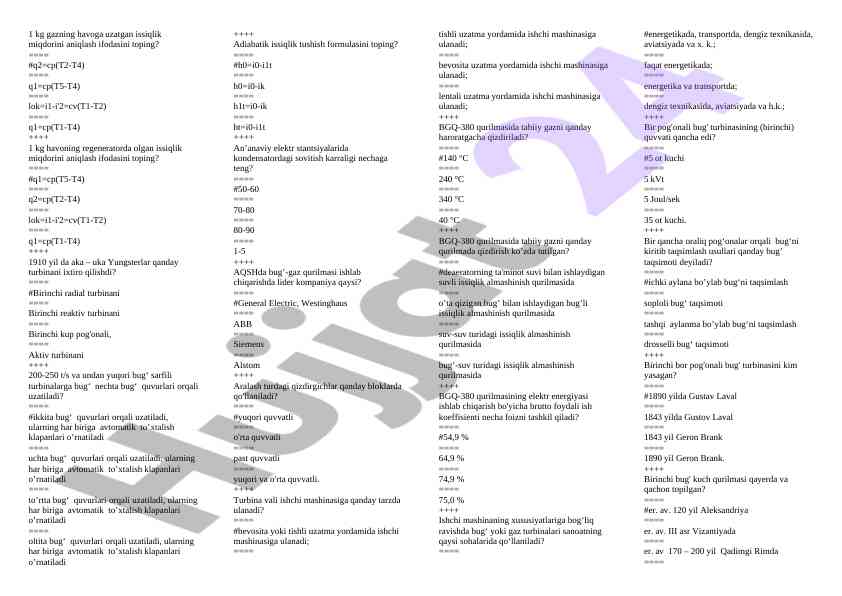 Adiabatik issiqlik tushishi formulasini aniqlash
