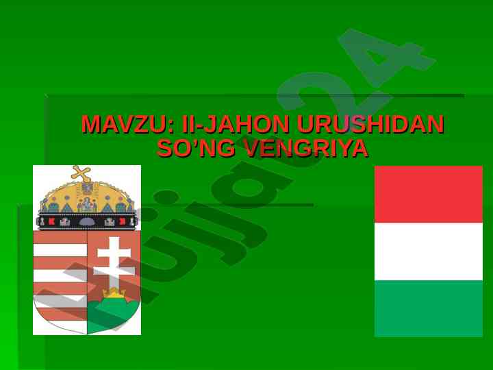 Vengriyada totalitar tizimlarning rivojlanishi