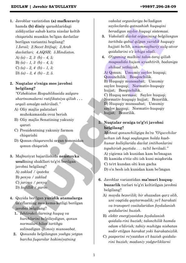 Mafkuraviy va diniy qarashlar ziddiyatlari