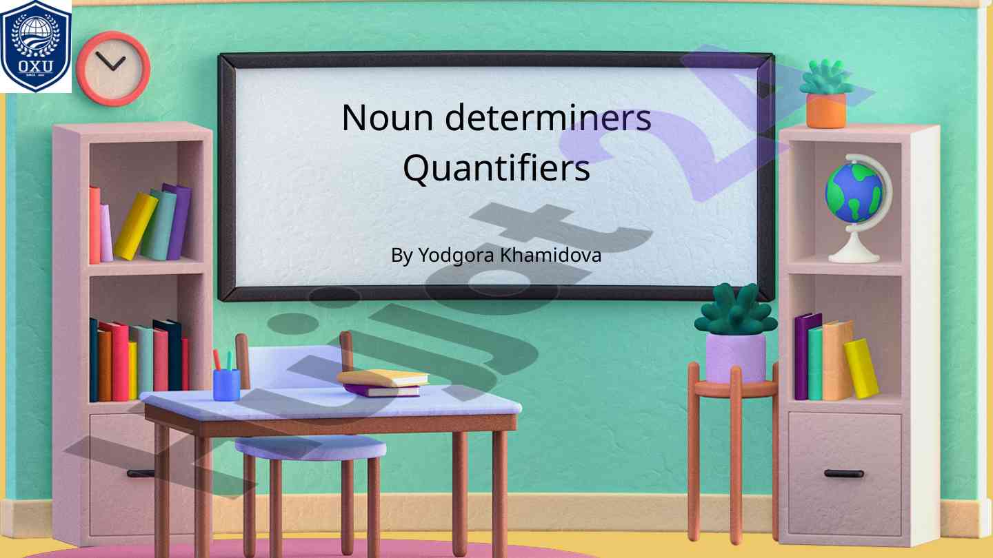 Understanding uncountable nouns and determiners