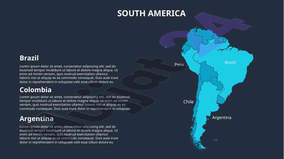 South america geographical overview and highlights