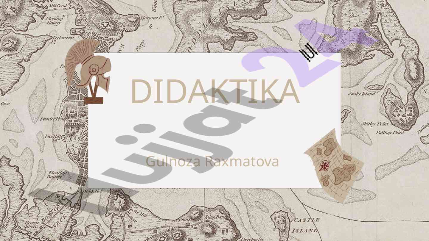 Didaktika taʼlim nazariyasi va psixologiya bogʻliqligi