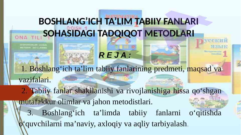 Boshlang‘ich taʼlim tabiiy fanlari tadbirkorlik yetakchiligi
