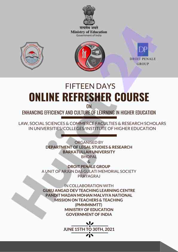 Online refresher course on enhancing learning efficiency