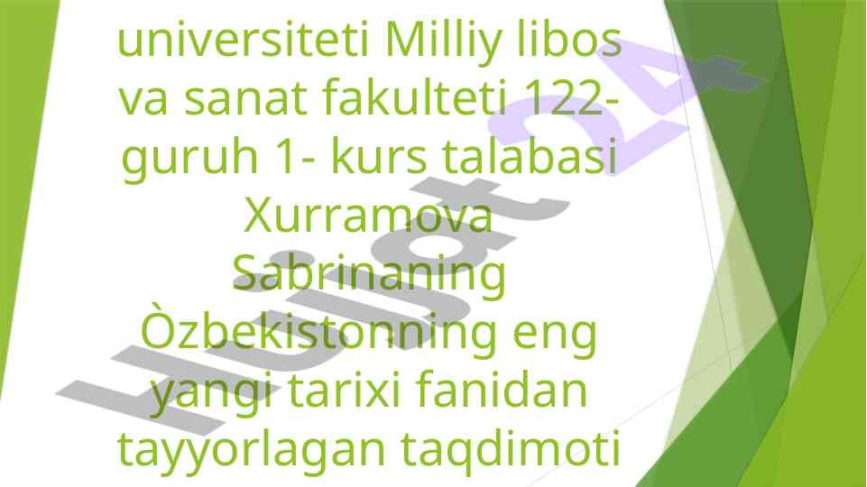 O'zbekistonda prezidentlik institutining joriy etilishi