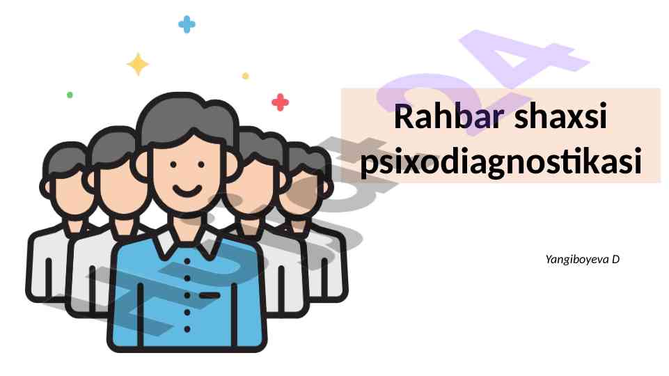 Rahbar shaxsi psixodiagnostikasi tahlili