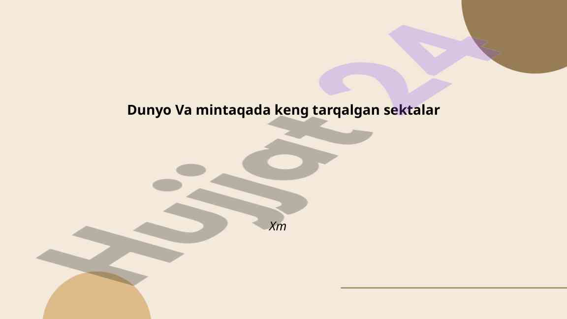Dunyo va mintaqada keng tarqalgan amfibiyalar