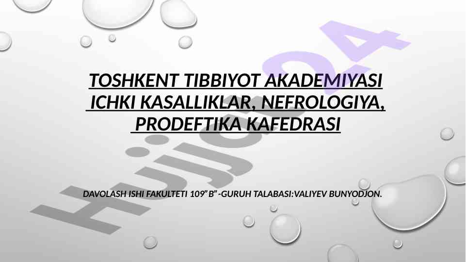 Keksalikdagi kasalliklar va ularni parvarishlash