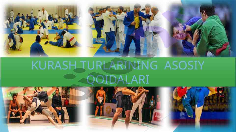 Kurash turlari qoidalari tahlili