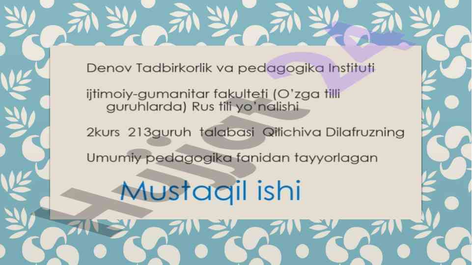 Abdurahmon jomiyning pedagogik g’oyalari tahlili