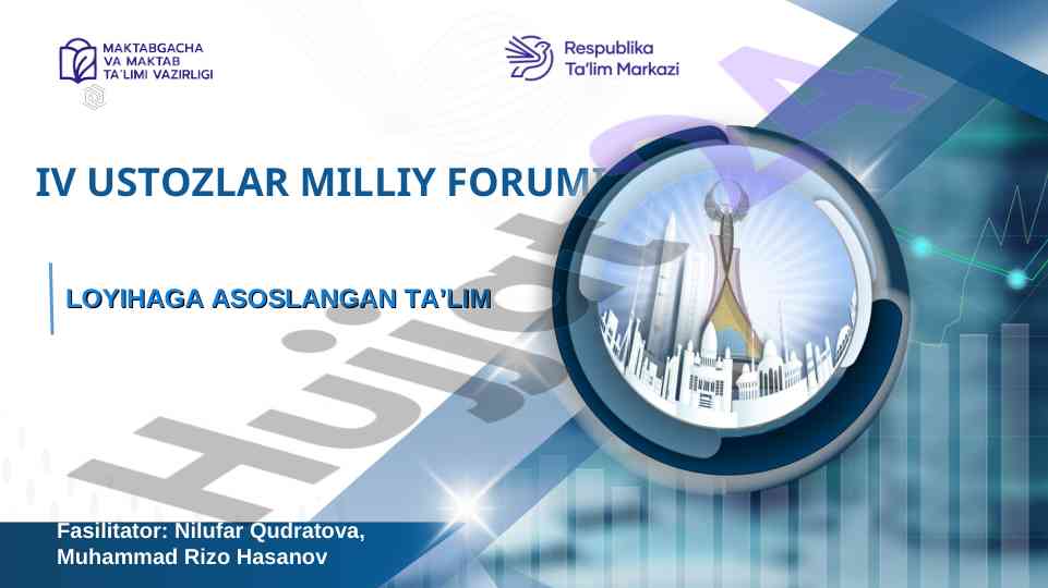 Loyihaga asoslangan ta'lim ustozlar siyosati