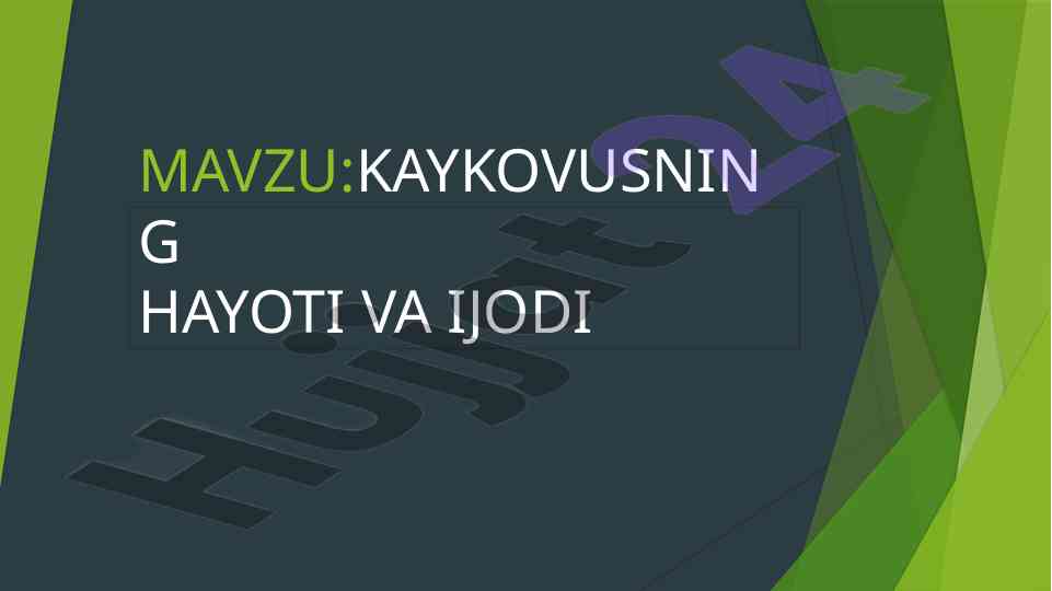 Kaykovusning hayoti va ijodi tarixi