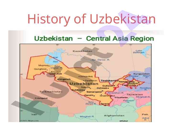 Historical overview of uzbekistan's development