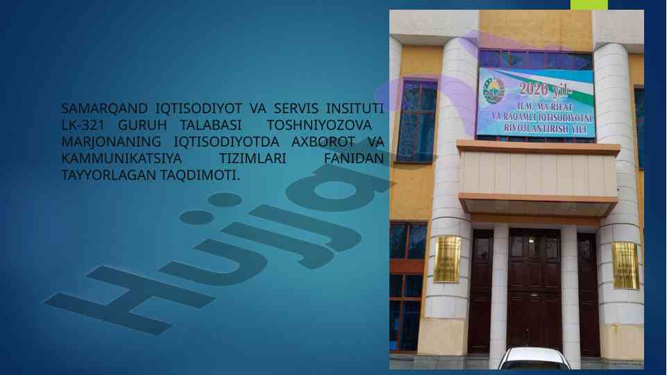 Zamonaviy taqdimot yaratuvchi vositalari