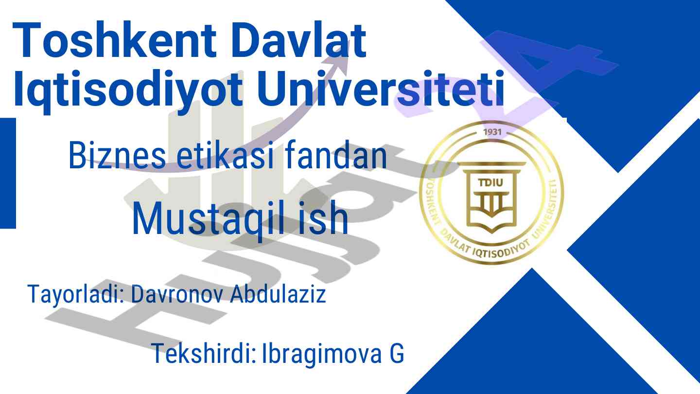 Biznes yetakchisi: liderlik etikasi haqida tahlil