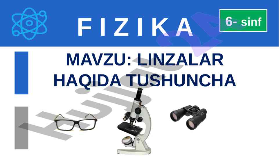 Linzalar haqida tushuncha 6-sinf takrorlash