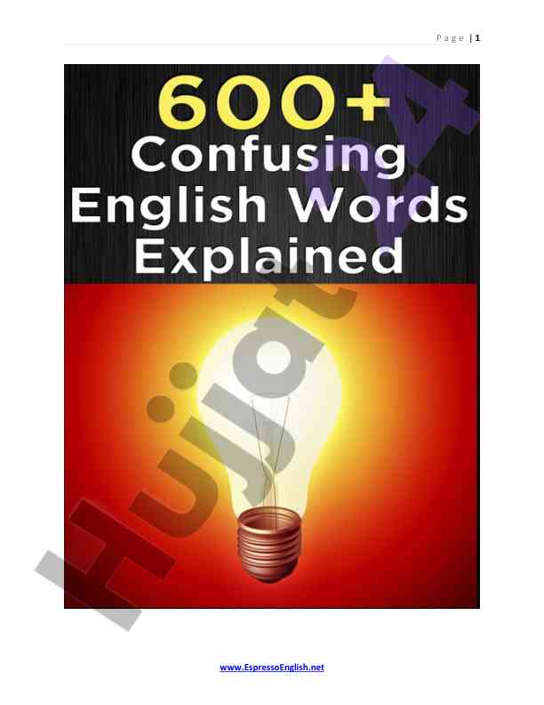 Essential english vocabulary a to z for learners
