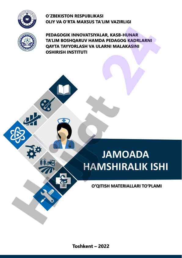 O‘qitish materiallari to‘plami hamshiralik ishtiyori