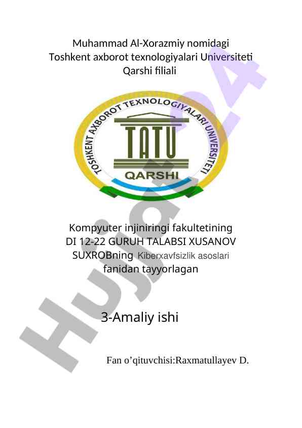 Truecrypt yordamida ma'lumotlarni shifrlash o'rganish