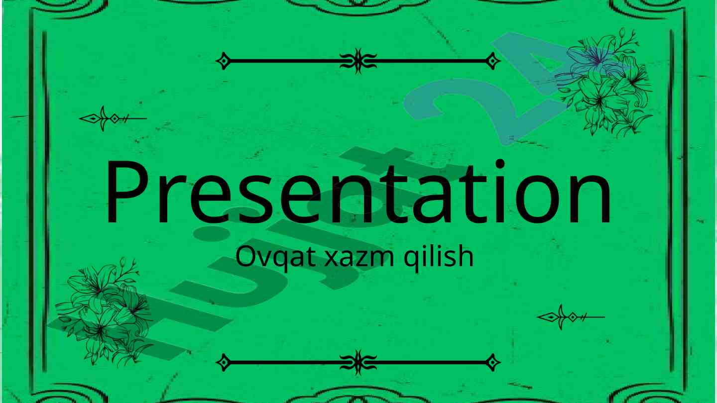 Ovqat hazm qilish tizimi va fermentlarning roli
