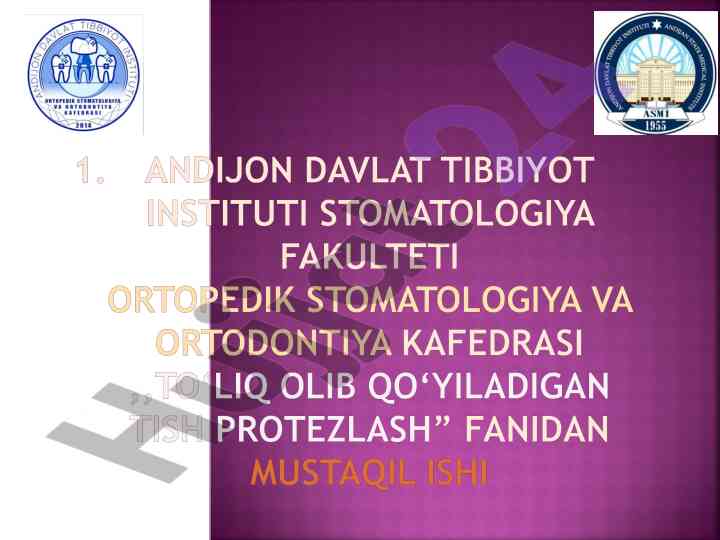 Zamonaviy qolip oluvchi xomashyolar bilan tanishtirish