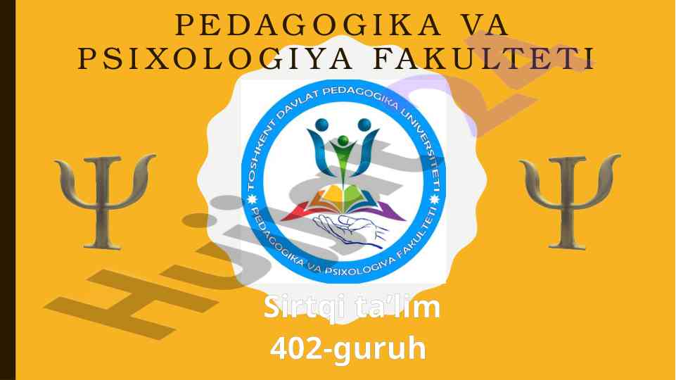 Psixologik konsultatsiya jarayonining asosiy asoslari