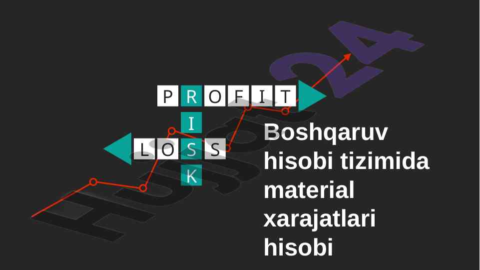 Boshqaruv hisobi tizimida material xarajatlari hisobi