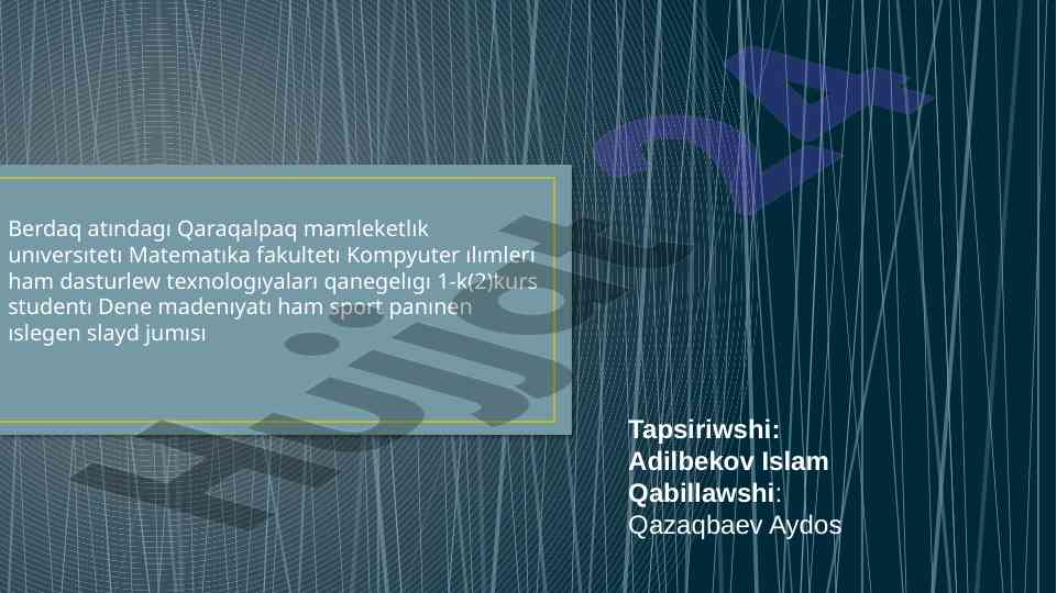 Voleybol oyinining tarixi va qoidalari