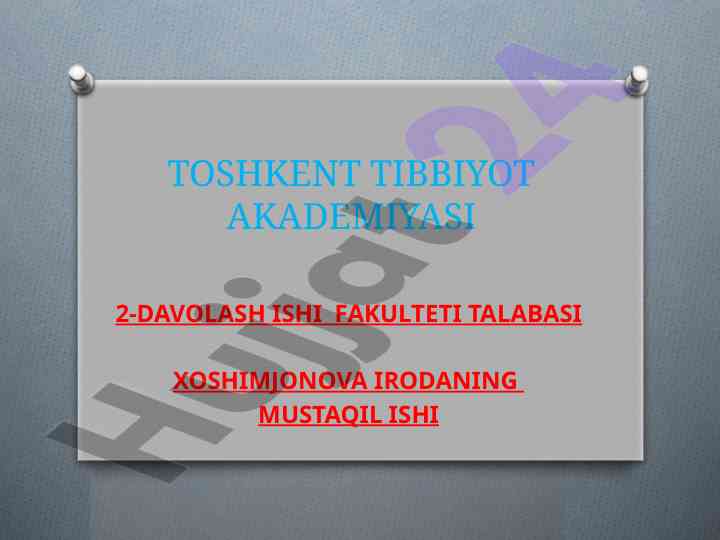 Mikroelementlar va ularning organizmdagi ahammiyati