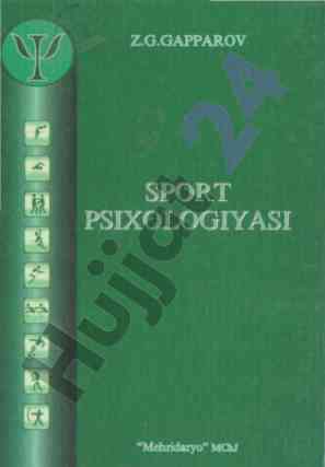 Sport psixologiyasi darslik talabalar uchun