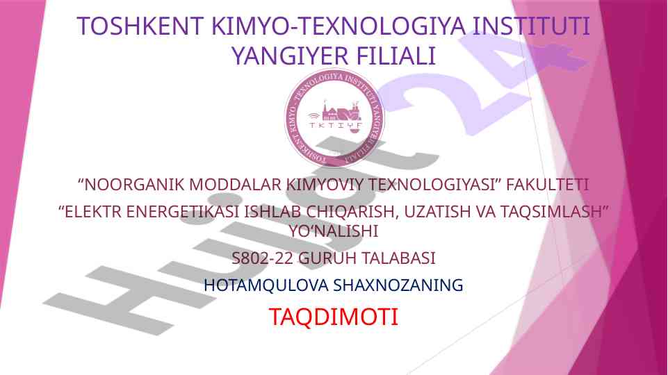 Metrologiya qonunchiligi va umumiy qoidalar