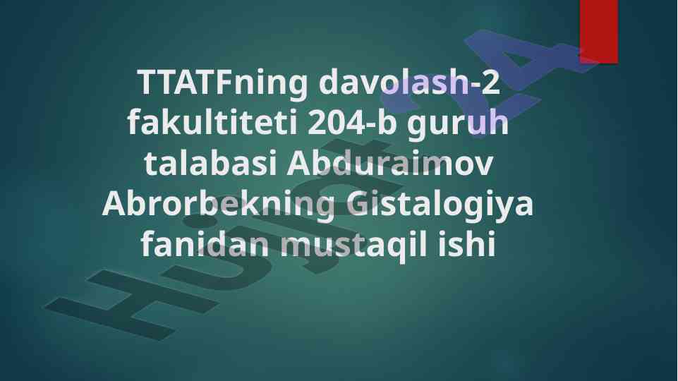 Fotoretsepsiyaning morfologik asoslari tahlili