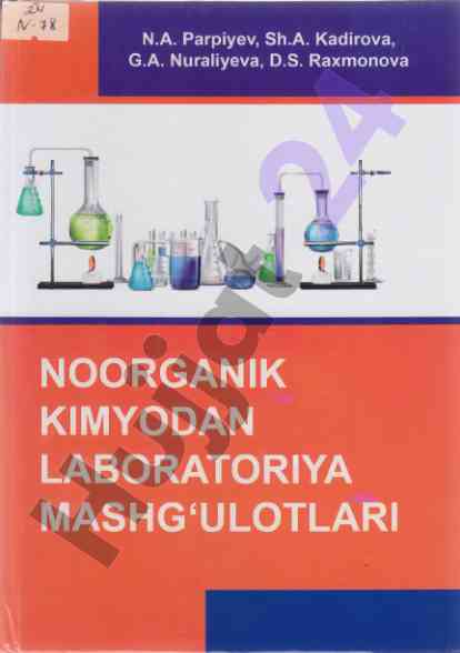 Noorganik kimyodan laboratoriya mashg‘ulotlari