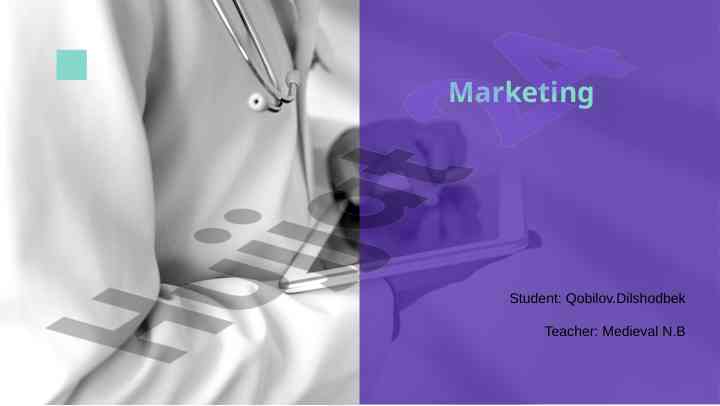 Introduction to marketing and market research basics