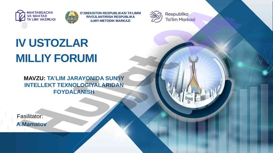 Ta’lim jarayonida sun’iy intellekt texnologiyalari