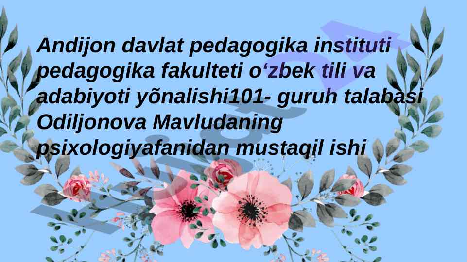 Pedagogik qobiliyatlar va ularning ahmiyati